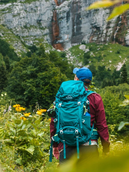 Изображение товара Рюкзак туристический RoadLike Hiking 407275 (зеленый)