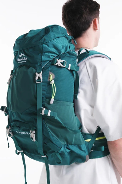 Изображение товара Рюкзак туристический RoadLike Hiking 407275 (зеленый)