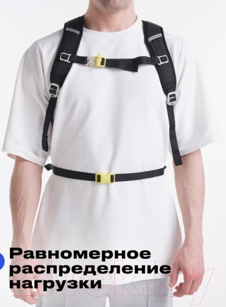 Изображение товара Рюкзак туристический RoadLike Outdoor / 407280 (черный)