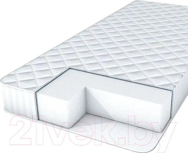 Изображение товара Матрас в кроватку INDIGO Comfort Classic 12x59x119 (микрофибра, светлый)