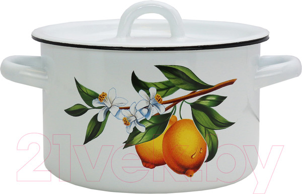 Изображение товара Кастрюля Эмаль Лимоны 01-1610.1/4М
