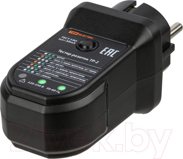 Изображение товара Тестер розетки TDM ТР-2 / SQ0595-0004