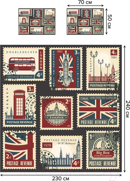 Изображение товара Набор текстиля для спальни Ambesonne Micbed_2855_c01-230x240