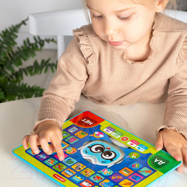 Изображение товара Развивающая игрушка Азбукварик Планшетик Викторина для умничек / 3177