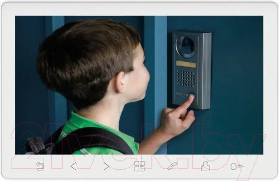 Изображение товара Монитор для видеодомофона Tantos Amelie Slim HD SE (белый)