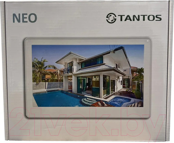 Изображение товара Монитор для видеодомофона Tantos Neo HD SE (белый)
