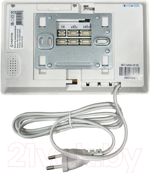 Изображение товара Монитор для видеодомофона Tantos Neo HD SE (белый)