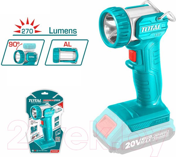 Изображение товара Фонарь TOTAL TWLI2038