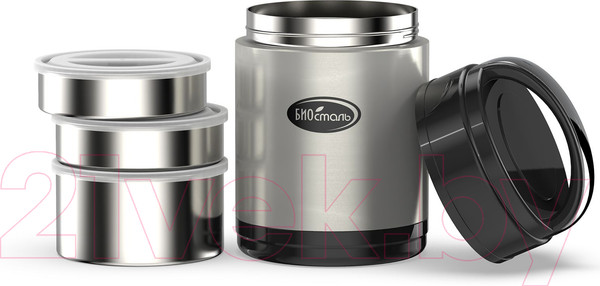 Изображение товара Термос для еды Биосталь NR-1800-3