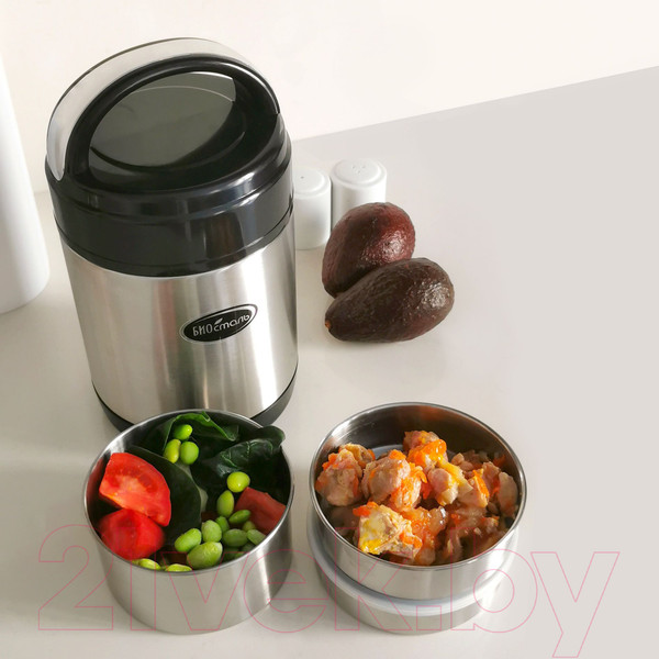 Изображение товара Термос для еды Биосталь NR-1800-3