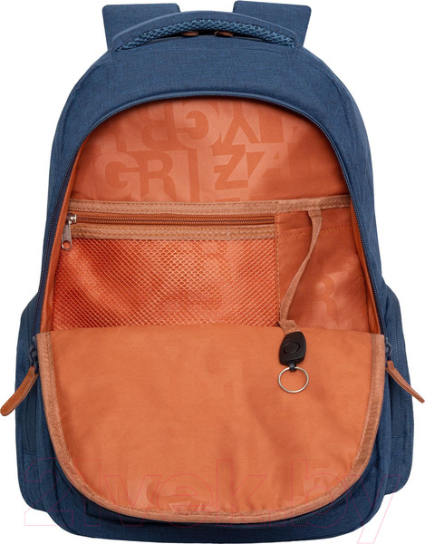 Изображение товара Рюкзак Grizzly RQ-310-1 (синий/коричневый)