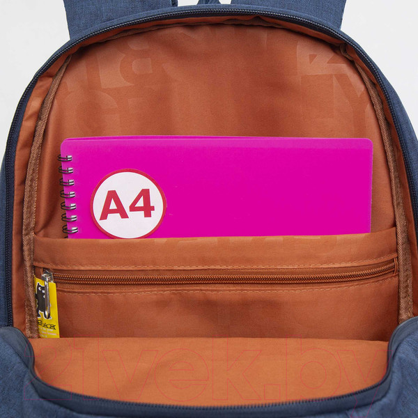 Изображение товара Рюкзак Grizzly RQ-310-1 (синий/коричневый)