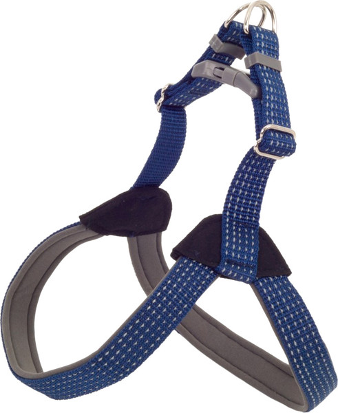 Изображение товара Шлея КАСКАД Премиум / 01230051-06 (светоотражающий, синий)