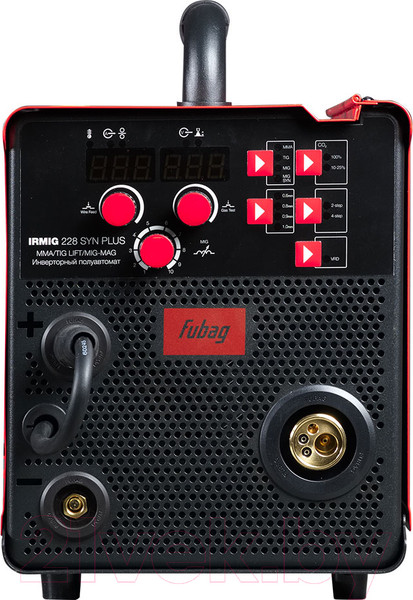Изображение товара Полуавтомат сварочный Fubag IRMIG 228 SYN Plus с горелкой / 41381.1