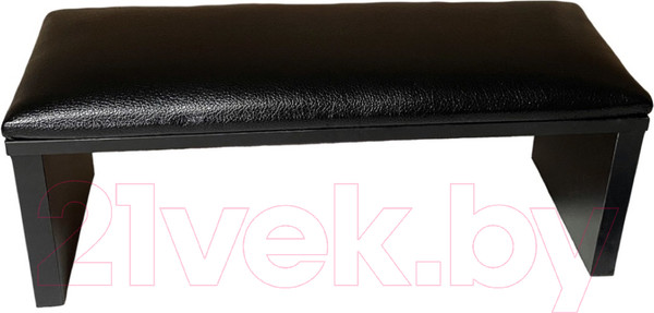 Изображение товара Подставка для маникюра ОМурМебель Эконом 118 глянец латте (черный/черный)