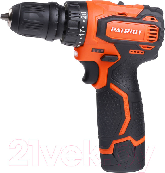 Изображение товара Аккумуляторная дрель-шуруповерт PATRIOT BR 369Li