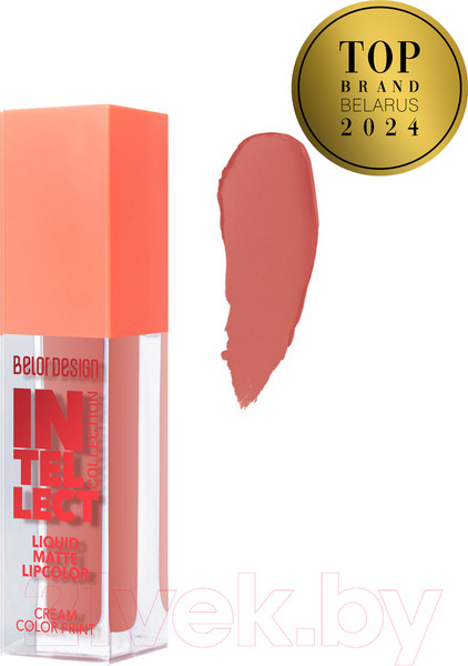 Изображение товара Жидкая помада для губ Belor Design Intellect матовая тон 6
