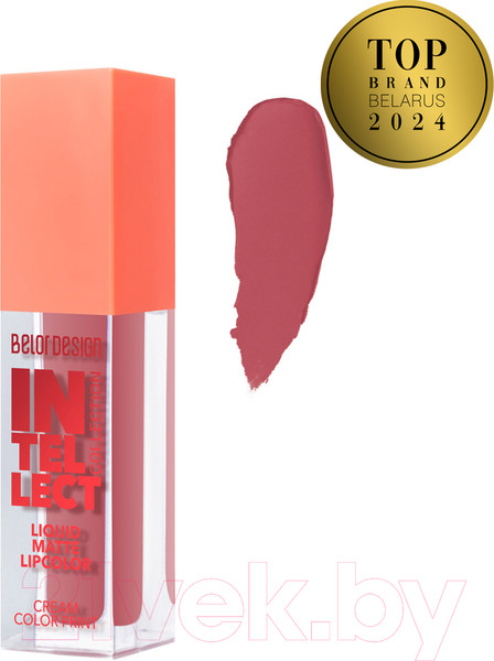 Изображение товара Жидкая помада для губ Belor Design Intellect матовая тон 7