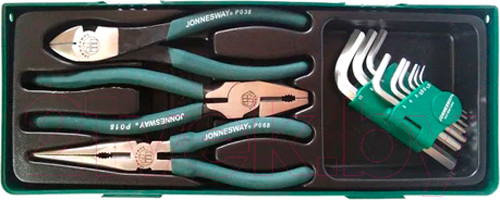 Изображение товара Универсальный набор инструментов Jonnesway P018SP1