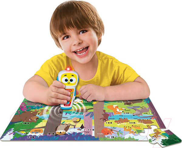 Изображение товара Развивающий игровой набор Азбукварик На ферме. В лесу С обучающим роботом / 3161В (белый)