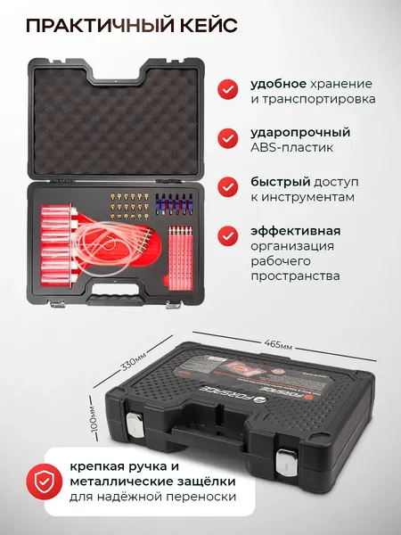 Изображение товара Тестер обратки дизельных форсунок Forsage F-04A3024D(F-04A3024D)