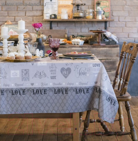 Изображение товара Скатерть Этель Love / 4017220 (220x147)