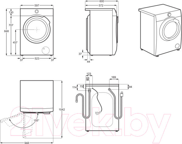 Изображение товара Стиральная машина Electrolux EW7F3R48S