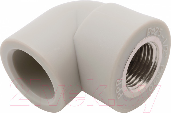 Изображение товара Угольник соединительный FV Plast PPR 32x1" AA218032001 (с внутренней резьбой)