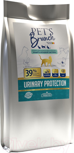 Изображение товара Сухой корм для кошек Pet's Brunch Urinary Protection (11кг)