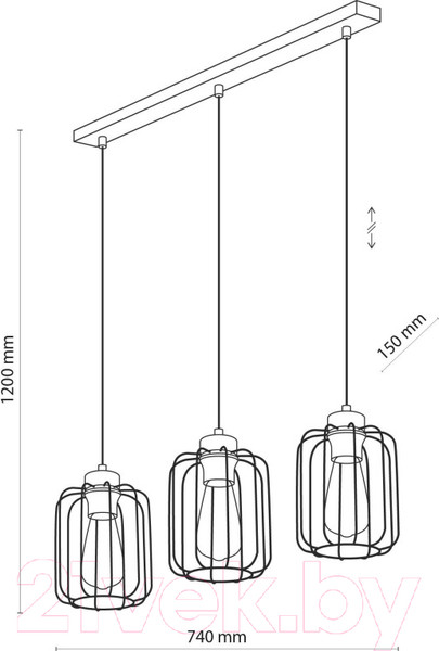 Изображение товара Потолочный светильник TK Lighting Galaxy New 4716