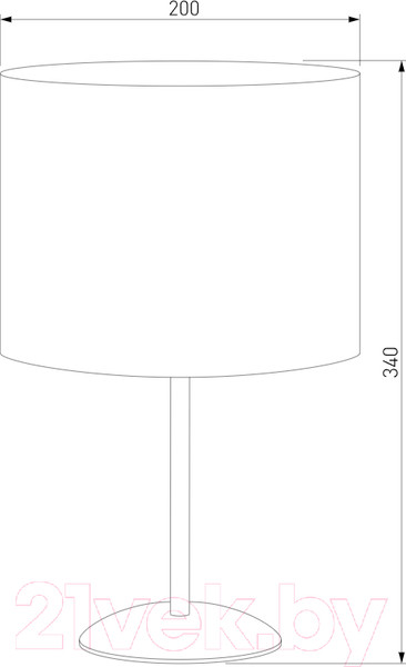 Изображение товара Прикроватная лампа TK Lighting Tercino Blue 5278