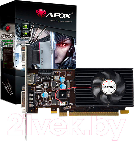 Изображение товара Видеокарта AFOX GT 210 512MB DDR3 (AF210-512D3L3-V2)