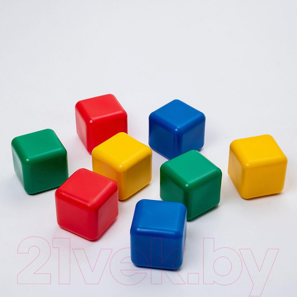 Изображение товара Развивающий игровой набор Соломон Набор цветных кубиков / 1930539