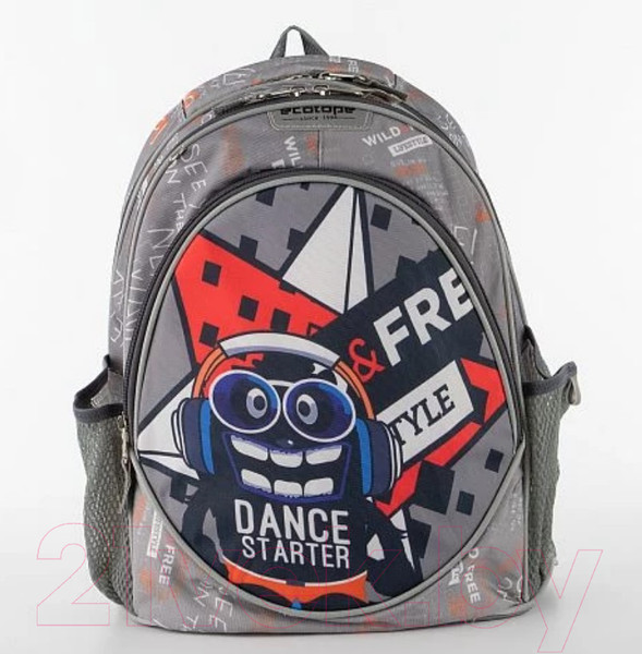 Изображение товара Детский рюкзак Ecotope +пенал / 380-2020-GCL (серый)