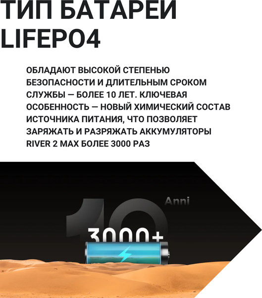 Изображение товара Портативная зарядная станция EcoFlow River 2 Max / EFR610