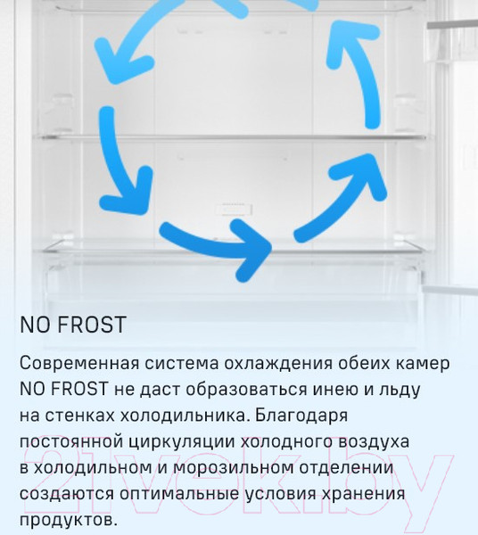 Изображение товара Холодильник с морозильником Maunfeld MFF200NFBE