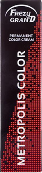 Изображение товара Крем-краска для волос Frezy Grand Metropolis Color 10/58 (100мл, платиновый блонд коричневый махагон)