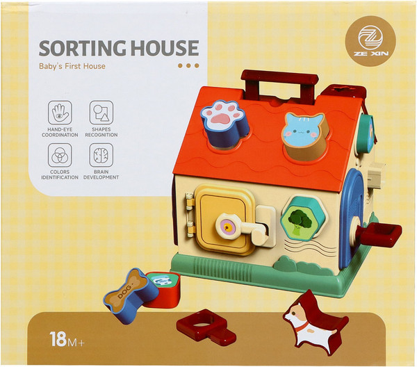 Изображение товара Сортер Наша игрушка Домик / A001