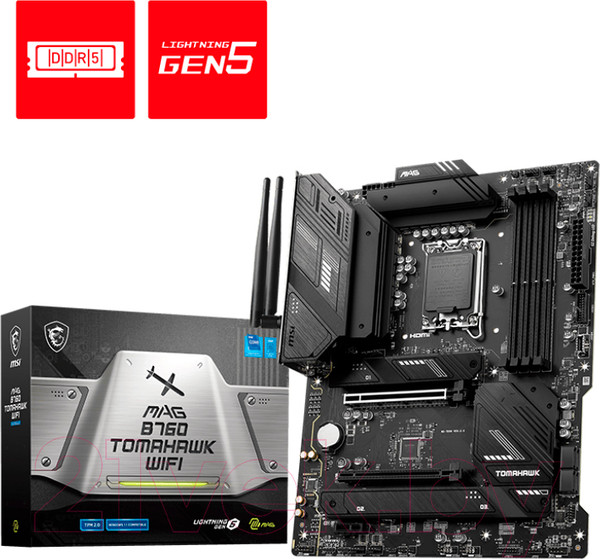 Изображение товара Материнская плата MSI MAG B760 Tomahawk WiFi