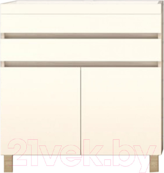 Изображение товара Тумба под умывальник Style Line Берген 85 1 ящик