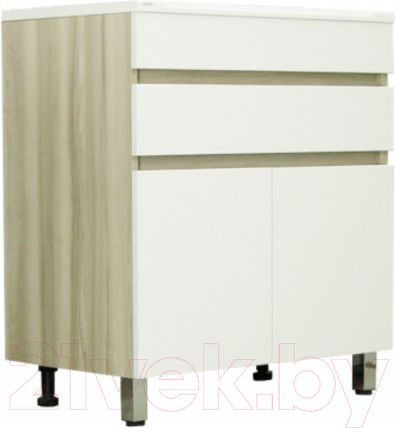 Изображение товара Тумба под умывальник Style Line Берген 85 1 ящик