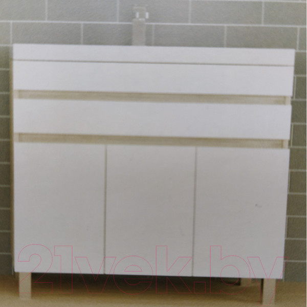 Изображение товара Тумба под умывальник Style Line Берген 90 1 ящик