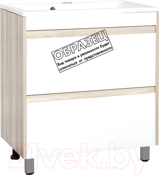 Изображение товара Тумба под умывальник Style Line Монако 60 (напольная)