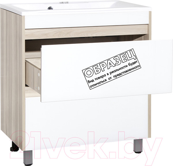 Изображение товара Тумба под умывальник Style Line Монако 80 (напольная)