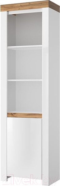 Изображение товара Шкаф Anrex Taurus 1D3N (белый/дуб вотан)
