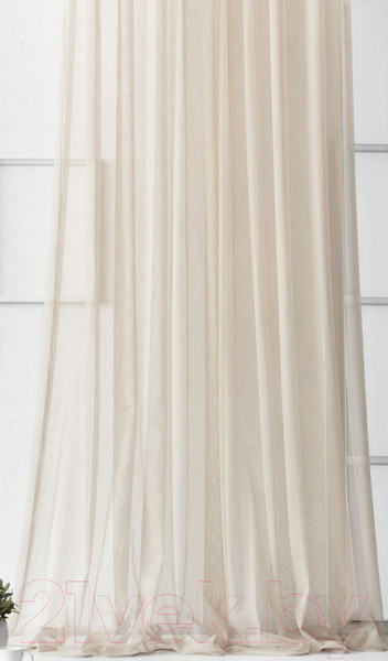 Изображение товара Гардина Pasionaria Грик 500x270 (серо-бежевый)