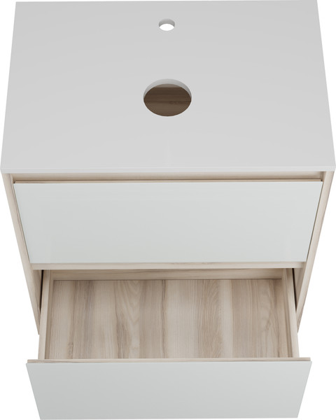 Изображение товара Тумба под умывальник Style Line Монако МДФ 65 (напольная, со столешницей)