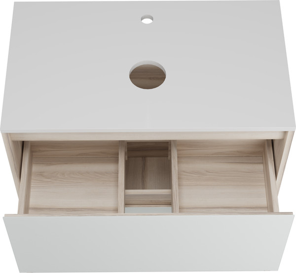 Изображение товара Тумба под умывальник Style Line Монако МДФ 75 (напольная, со столешницей)