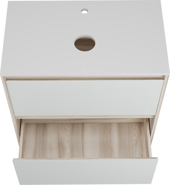 Изображение товара Тумба под умывальник Style Line Монако МДФ 75 (напольная, со столешницей)