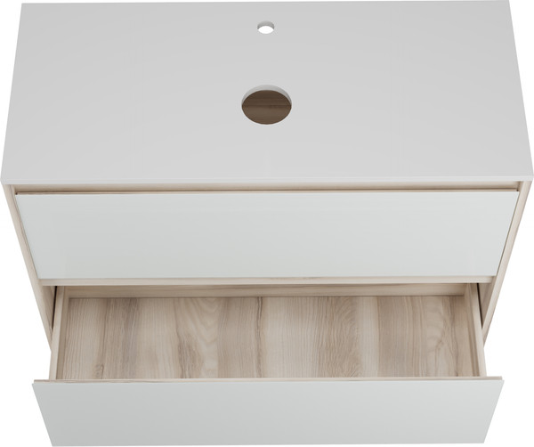 Изображение товара Тумба под умывальник Style Line Монако МДФ 100 (напольная, со столешницей)